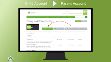 كيف يمكنني تغيير حساب Xbox One الخاص بي من طفل لآخر؟