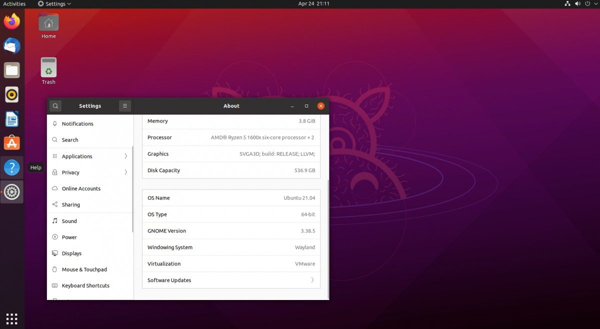 كيفية الترقية إلى Ubuntu 21.04