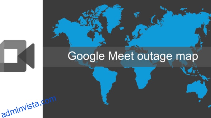 كيفية العثور على خريطة Google Meet انقطاع التيار الكهربائي 1