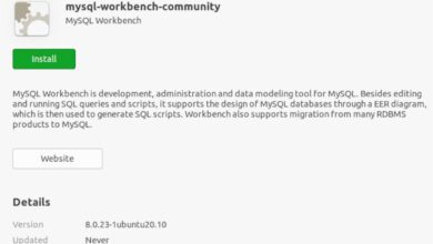 كيفية تثبيت MySQL Workbench على Ubuntu
