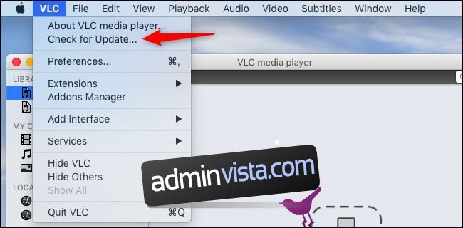 كيفية تحديث برنامج VLC Media Player 6