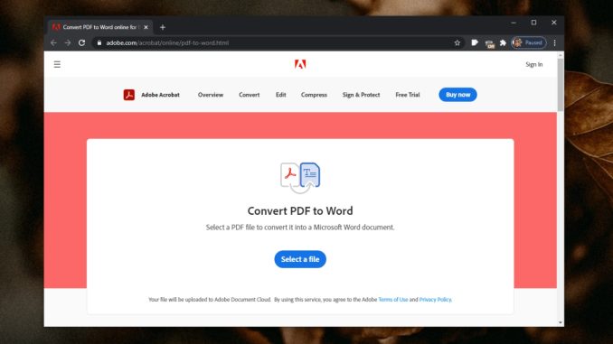 كيفية تحويل PDF إلى مستند Word (الدليل الكامل) 1