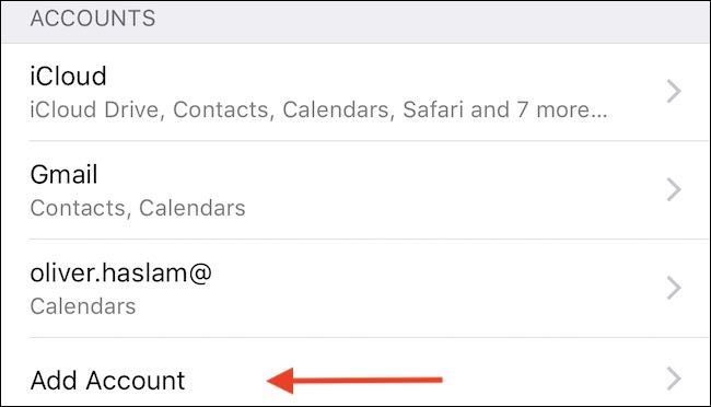 كيفية تكوين إعدادات البريد الإلكتروني لأجهزة iPhone و iPad 1
