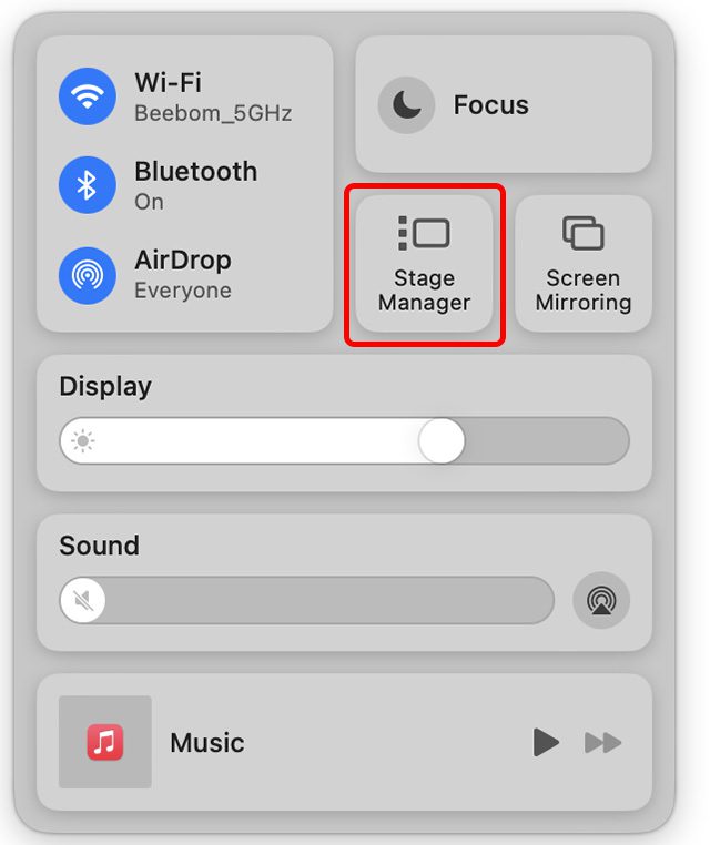 كيفية تمكين Stage Manager واستخدامه في macOS 13 Ventura 1