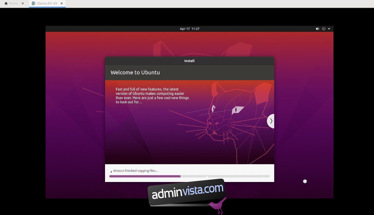 كيفية تنزيل وإعداد صورة Ubuntu Desktop VMware 4