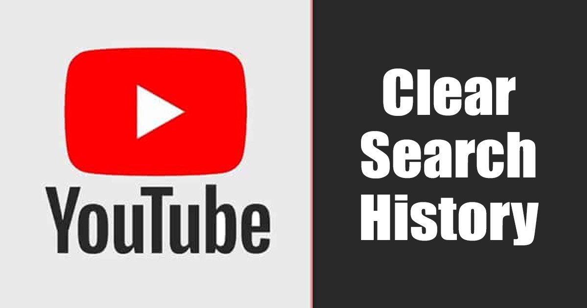 Clear Your YouTube Search History