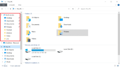 How to block Quick Access from displaying folders and files dynamically in Windows 10 and 11