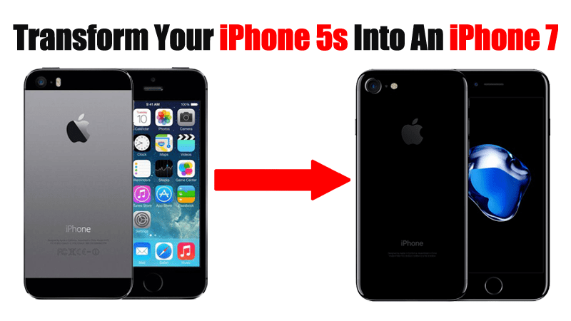هذا التعديل الرائع يحول جهاز iPhone 5s الخاص بك إلى iPhone 7 Mini 1