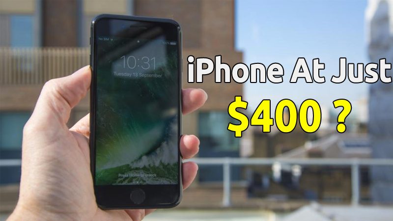 هل تعلم أن أرخص أجهزة iPhone في العالم تُباع بسعر 400 دولار فقط؟ 1