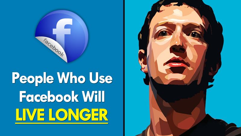 يدعي الباحثون الأشخاص الذين يستخدمون Facebook سيعيش لفترة أطول 1