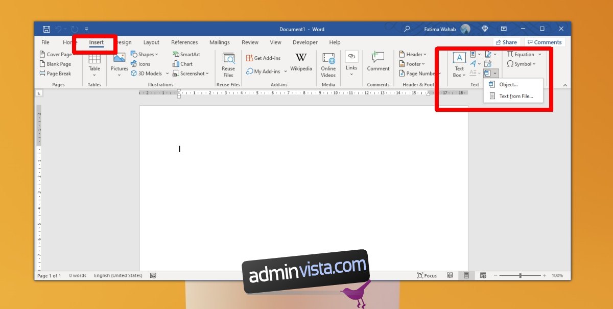 كيفية دمج مستندات Microsoft Word 2