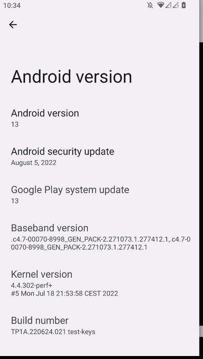 ROM مخصص لنظام Android 13 ون بلس 5 و 5 تي