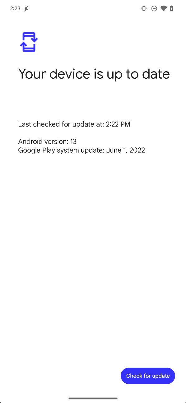 تحديثات نظام Android 13 Beta 3 على Google Play