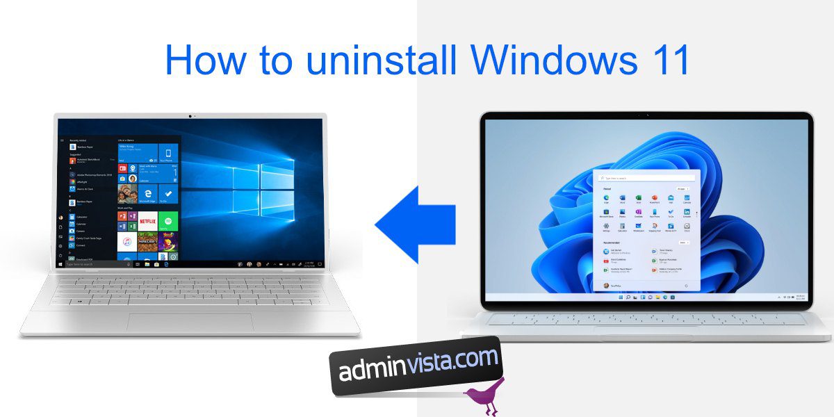 كيفية إلغاء التثبيت Windows 11