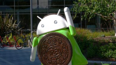 Android Oreo statua