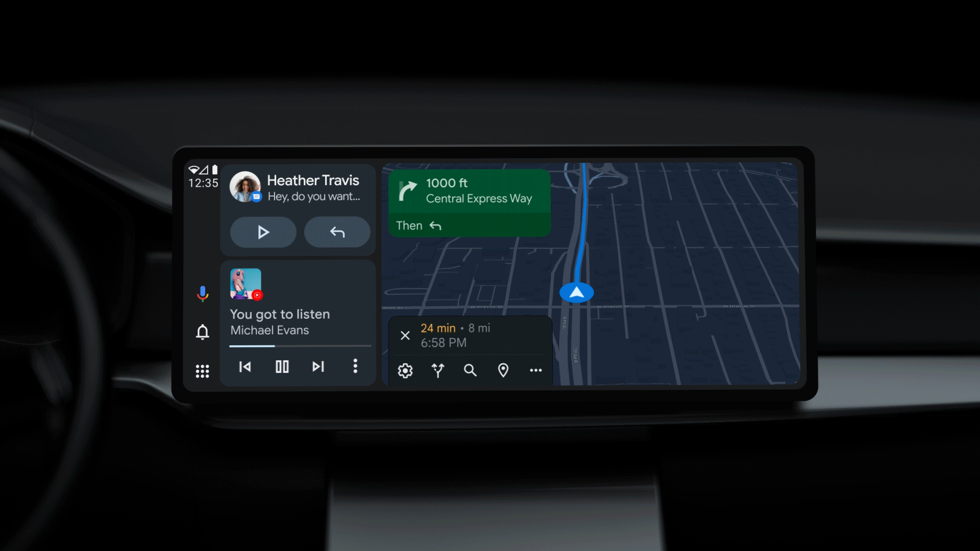 تعلن Google عن ثلاثة أخبار مهمة عن Android Auto ، بما في ذلك مظهر جديد 2