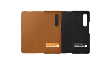 Samsung Flap Leather Cover