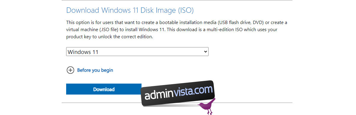 كيفية الحصول على Windows 11 ISO 3