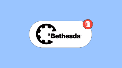 كيفية حذف حساب Bethesda