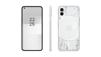 Il design completo di Nothing Phone (1)